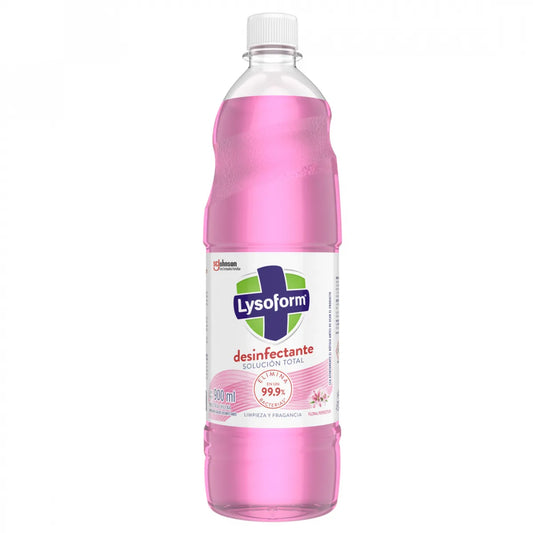 LIMPIADOR DESINFECTANTE FLORAL 900 ML - LYSOFORM