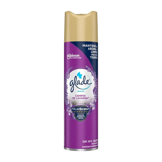 DESODORANTE AMBIENTAL GLADE CAMPOS DE LAVANDA 360 ML